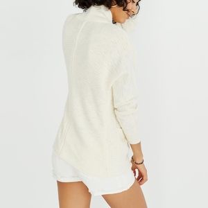 Madewell Off White Harbor Cardigan Sweater